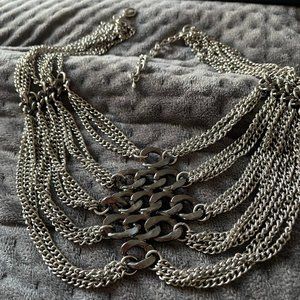 Stainless Steel Multi Chains-necklace